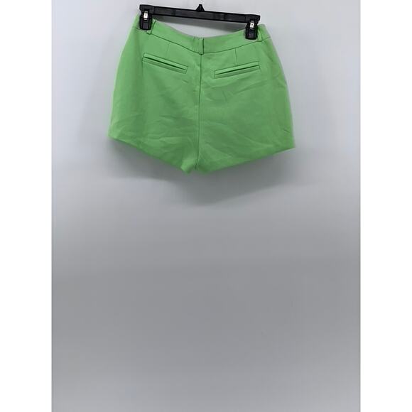 FOREVER 21 Women's Pastel Green High-Rise Pleated Shorts SZ 28 - Picture 2 of 8